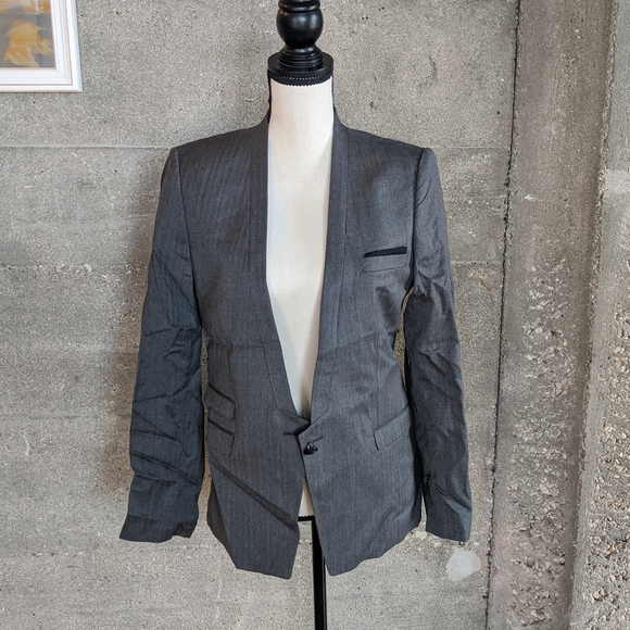 Worn once The Kooples grey blazer